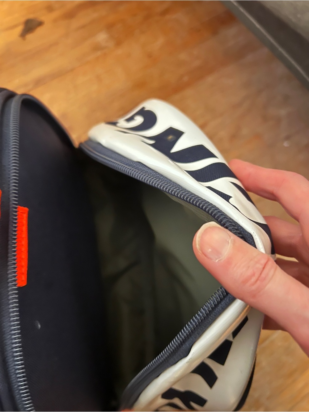 Fox Racing Blue and Orange Gear Bag - Picture 6 of 6